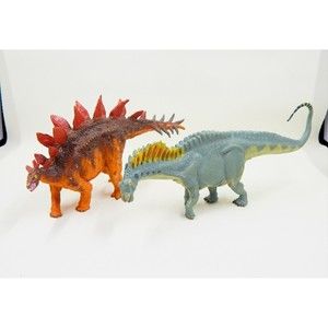 Battat Boston Science Museum Amargasaurus and Stegosaurus Dinosaur Figures